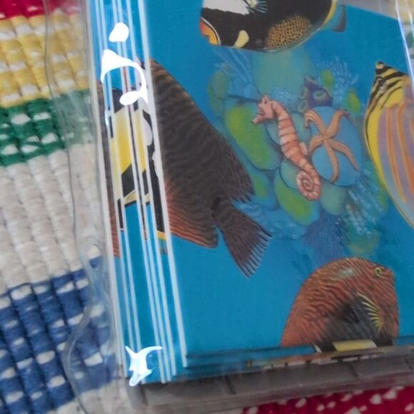 90s Vintage Scramble Squares Tropical Fish‎ Puzzle NIP - Picture 7 of 8